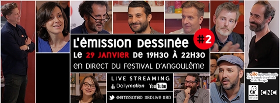 revue-dessinee-angouleme-2015 L’Émission Dessinée, en direct d'Angoulême, le 29 janvier