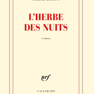 L'Herbe des nuits, de Patrick Modiano