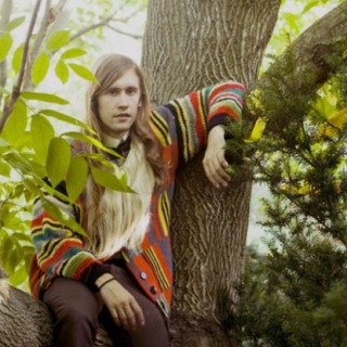 Jaakko Eino Kalevi assis dans un arbre