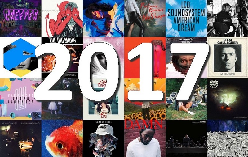 2017 Tops Albums 2017 de la presse, des blogs et des webzines