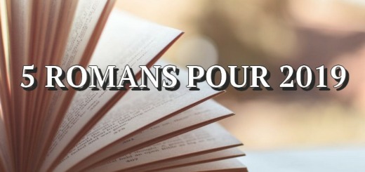 5 romans pour 2019