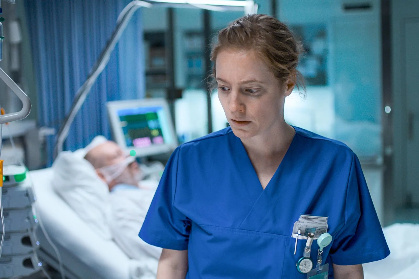 en-premiere-ligne Léonie Benesch, magistrale infirmière dans "En première ligne"